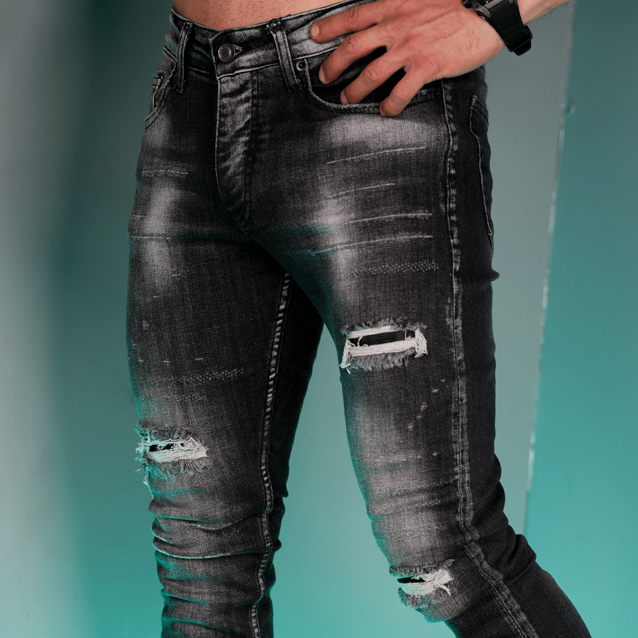 Distressed Jeans #D201