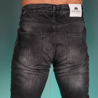 Distressed Jeans #BLK0120
