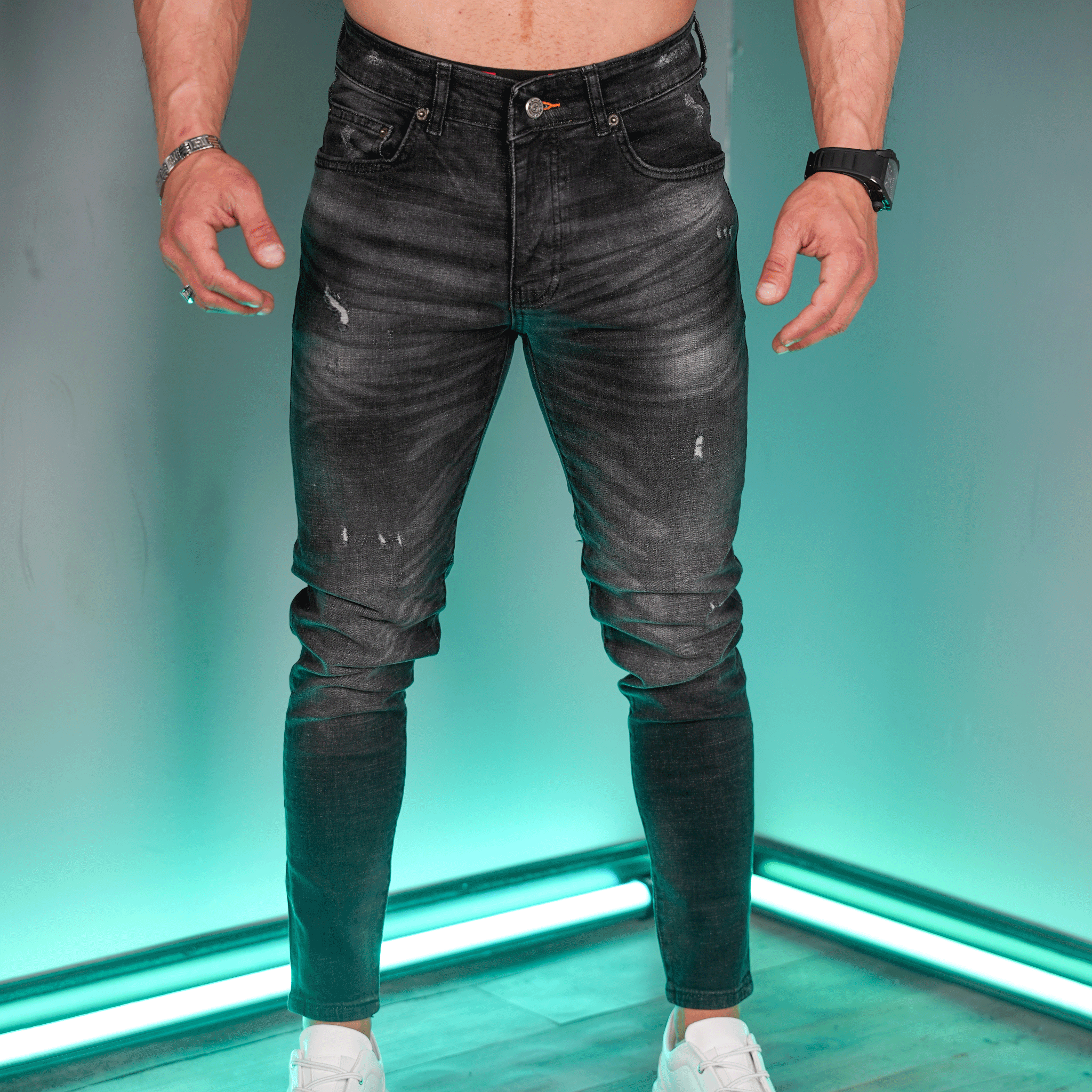 Distressed Jeans #KRP011